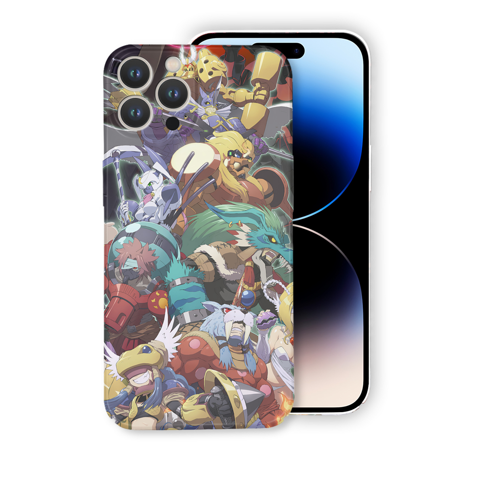 （画像用） Digimon デジタルモンスター/デジモン 【iPhone 14シリーズ対応】ハードケース